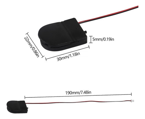 Tecneu Soporte Batería Rtc Reloj Para Raspberry Pi 5 + Pila Recargable Tiempo Preciso