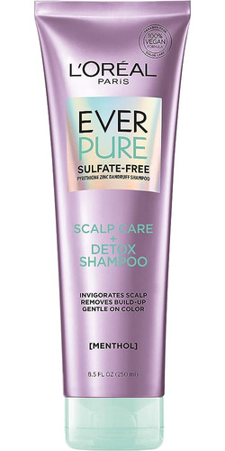 L'oréal Paris Everpure Scalp Care + Champú Detox Sulfate Fre