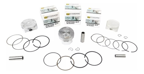 Kit Piston Honda Elite 125 2014 / 2017 52.40 Std - Fas Motos