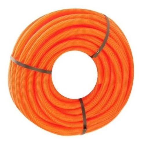 Tubo Poliducto Corrugado Rollo 50m Manguera Flexible 3/4 