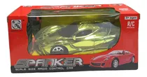 Comprar Auto Radio Control Sebigus Spanker 1:24 Escala Vehiculo Meta Color Amarillo Verdoso