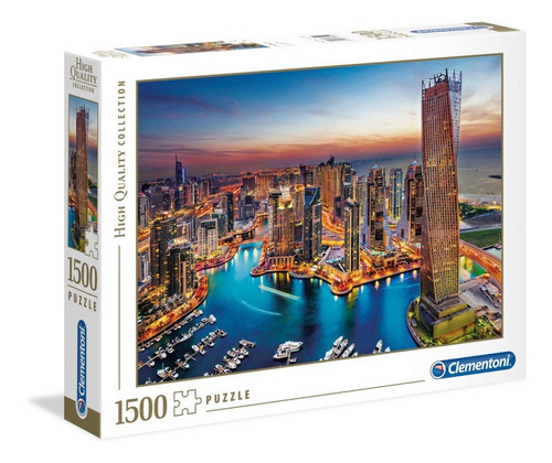 Clementoni Rompecabezas X 1500 Piezas Dubai Marina