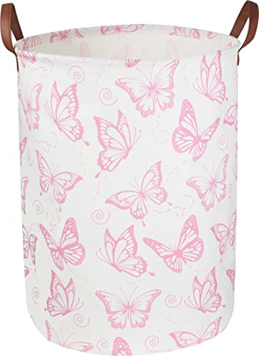 Clocor Cesta De Lavandería Rosa, Impermeable, Para Bebé, Niñ