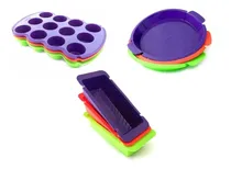 Comprar Set De Reposteria Si O Si Mufinera Tartera Budinera Silicona