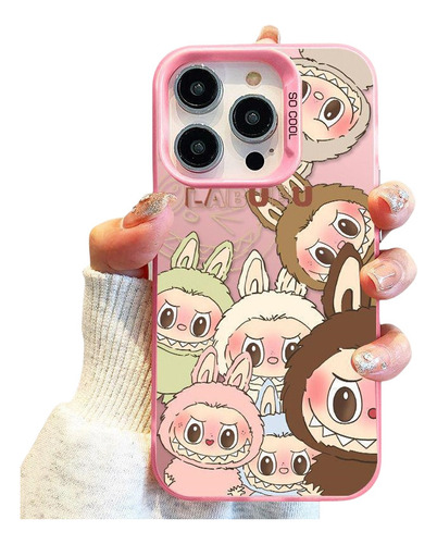 Xu Labubu Fundas Parejas Anticaída Multifunción For iPhone