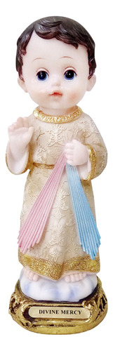 Estatua Divina Misericordia Niño Baby Face Escultura Santo
