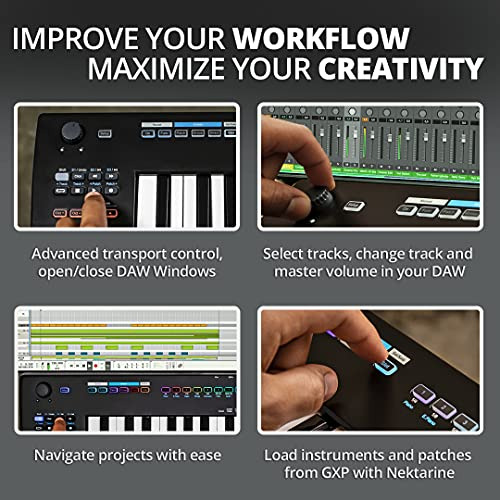 Nektar Impact Gxp88 - Teclado Controlador Midi Usb Con Nekt