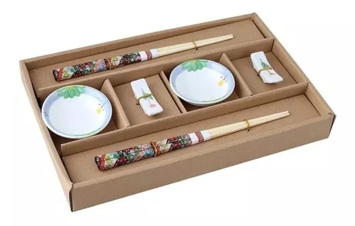 JOGO COMIDA JAPONESA 10 PCS JGJP-009 ETILUX