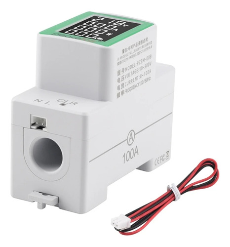 Medidor Marcador Digital Ac 80~300 Wattímetro Amperímetro