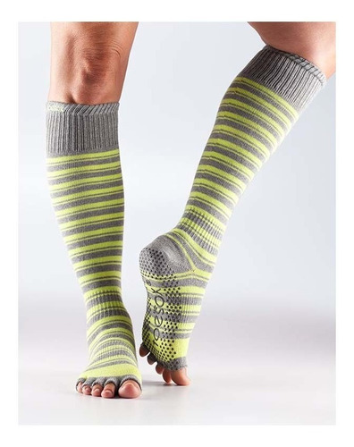 Medias Toesox Scrunch Full Knee High Lemon Tree S