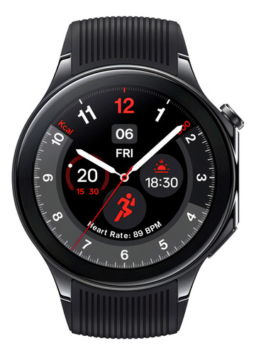Oneplus Watch 2 Reloj Inteligente 46mm Bluetooth Deporte Caja Negro Malla Negro Bisel Negro Diseño De La Malla Mesh