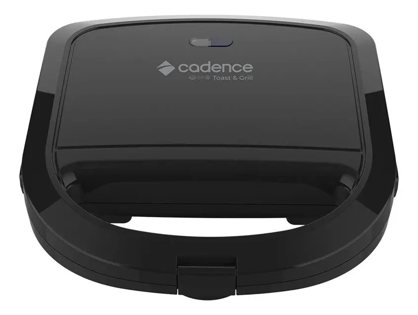 Grill Sanduicheira Torradeira Preta - Cadence 750w