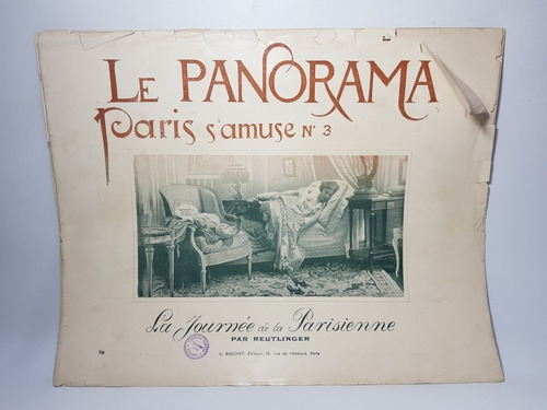 Paris Erótico 1900 Modelos Le Panorama S'amuse N°3 Mag 56909