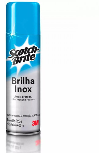 Spray De Limpeza Scotch-brite Brilha Inox 420g 3m