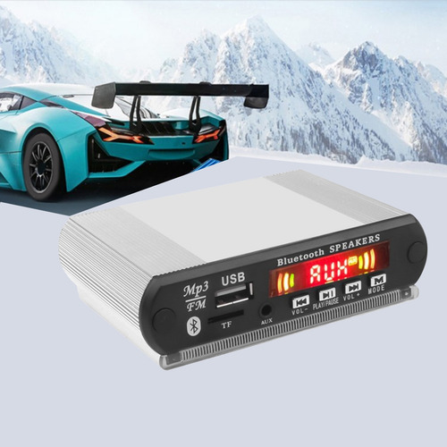 Placa Decodificadora De Leitor De Mp3, Rádio Fm, Usb, Tf, W