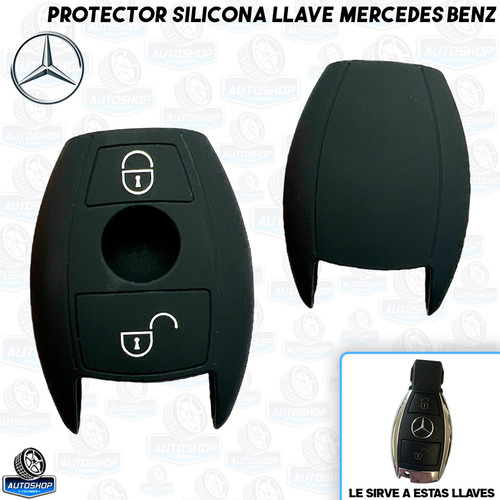 Forro Protector Silicona Llave Mercedes Benz