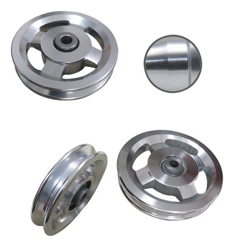 Polea De Elevación De La Cuerda Rodillo Ranura De 110 Mm