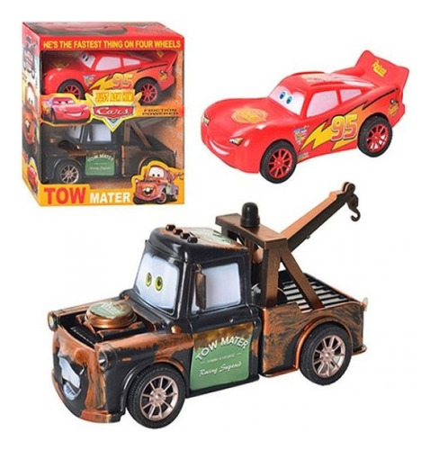 Kit Carros Mcqueen E Mater 2 Pç 20cm 8896