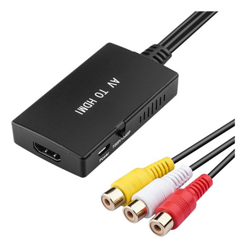 Convertidor Rca A Adaptador Compuesto A 1080p Pal Proyector