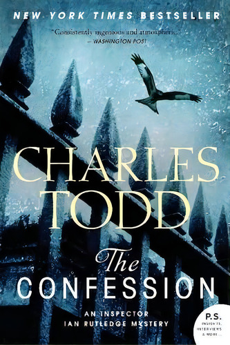 The Confession, De Charles Todd. Editorial Harpercollins Publishers Inc, Tapa Blanda En Inglés