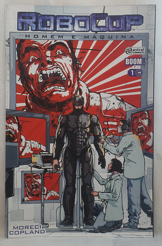 Gibi Robocop - Homem E Máquina - Vol. 1 - Editora Astral Comics