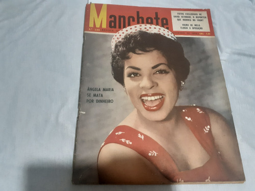 Manchete Nº 240 De 1956 Angela Maria Hansen Bahia