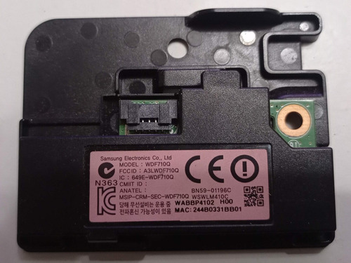 Imagen 1 de 3 de Samsung Wdf710q Modulo Wifi