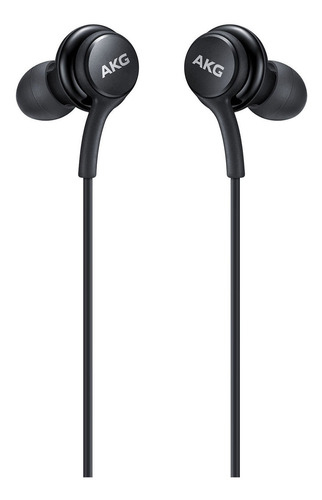 Fone Samsung Preto Akg Usb Tipo-c Com Fio E Controles