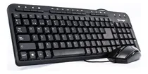 Comprar Combo Teclado Y Mouse Vorago Km-105 Alambrico Usb Multimedia Teclado Negro