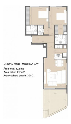 Moorea Bay Apartamento En Venta Dos Dormitorios Manantiales