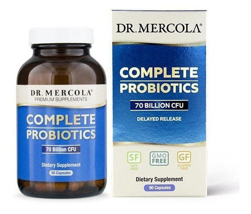 Probioticos Dr Mercola New Formula 70 Billion *para 3 Meses*