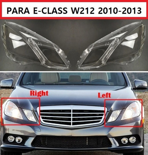 Par Lente Farol Motorista Mercedes E350 W212 2009 2010 2011