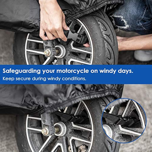 Funda Universal Impermeable Protectora Para Motocicleta