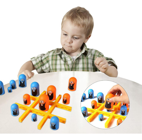 Qipai Tic-tac-toe Juego De Vasos Apilables Portátil For Bebé