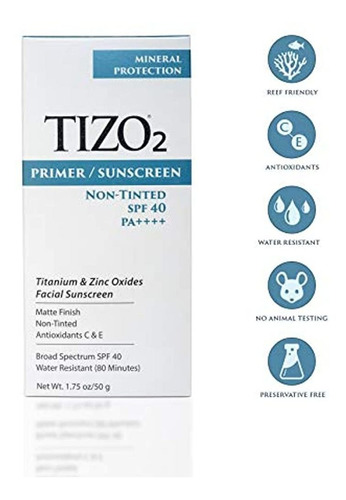 Tizo 2 Protector Solar Mineral Facial No Teñido Spf 40 175