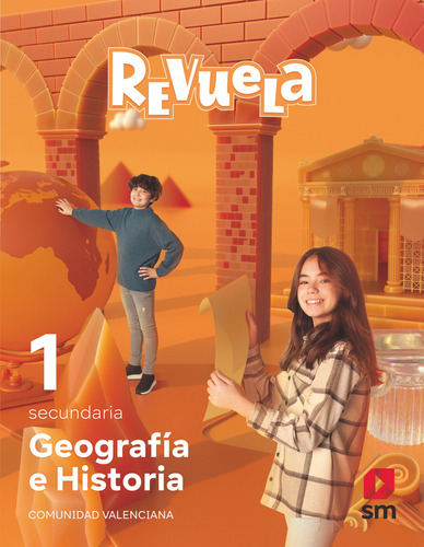 Geografía E Historia 1r.eso. Revuela. Valencia 2022  - Aa.v