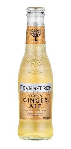 Água Tônica Fever Tree Ginger Ale Mixer 200ml