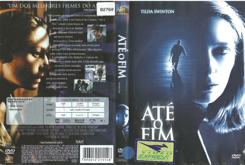 Dvd - Até O Fim - Tilda Swinton