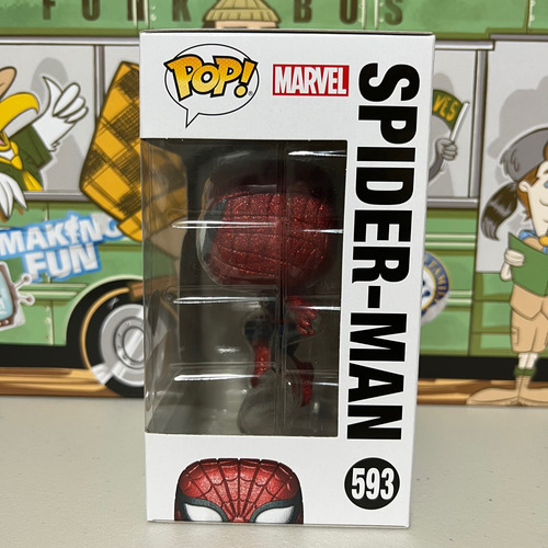 Funko Pop! Marvel Spider Man 593 Diamond Boxlunch Exclusive (Usado)