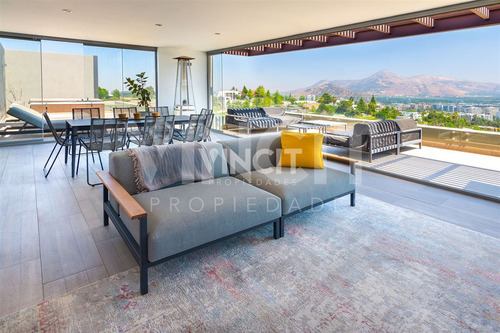 Duplex Amoblado En Arriendo De 3d 4b 2e Penthouse Las Condes