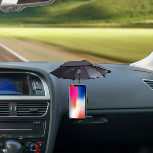Rt Soporte Multifuncional Para Teléfono Coche Con Sombrilla