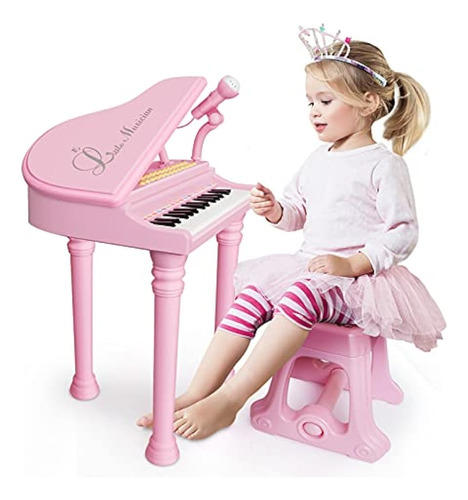 Love & Mini Piano Toy Keyboard Para Niños Regalo De Cumpleañ