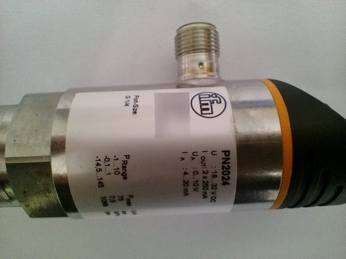 Sensor Pressão Combinada Com Display Pn2024 Ifm