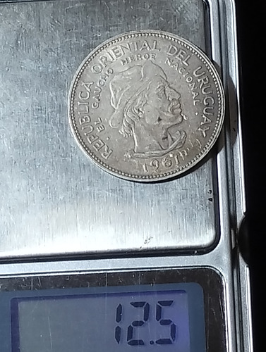 Uruguay 10 Pesos De 1961 (Usado)