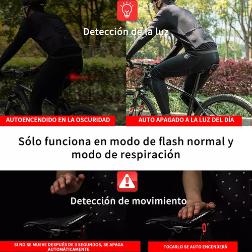 Luz trasera para bicicleta Kye Q5