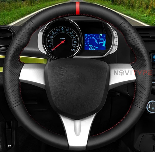 Funda Cubre Volante Chevrolet Spark 2011-2020 Piel Autentica