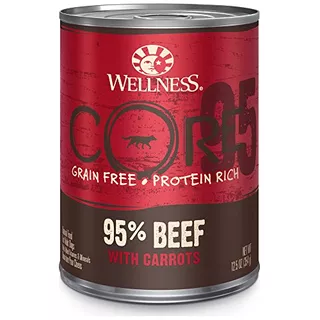 Wellness Core 95% Natural Wet Grain Free Canned Dog Foo...