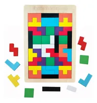 Comprar Tetris De Madera, Juego Didactico