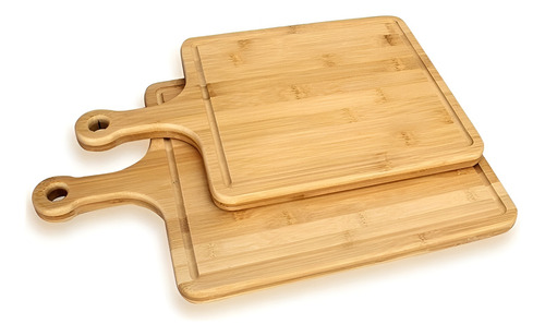 X2 Tabla Picoteo De Madera Picoteo Tabla De Cocina 30x40cm