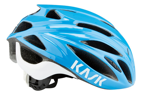 Casco Kask Rapido Aero Ventilado Bicicleta Ruta - Celero Color Light Blue Talle Medium